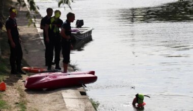 À Rennes, une intervention remarquée des pompiers plongeurs près de la place de Bretagne