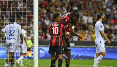 Ligue 1. L’OGC Nice retrouve des couleurs face à l’AJ Auxerre, réduite à dix . Sport