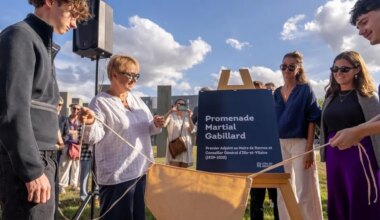 À Rennes, une promenade porte le nom de Martial Gabillard, ancien adjoint en charge de la culture
