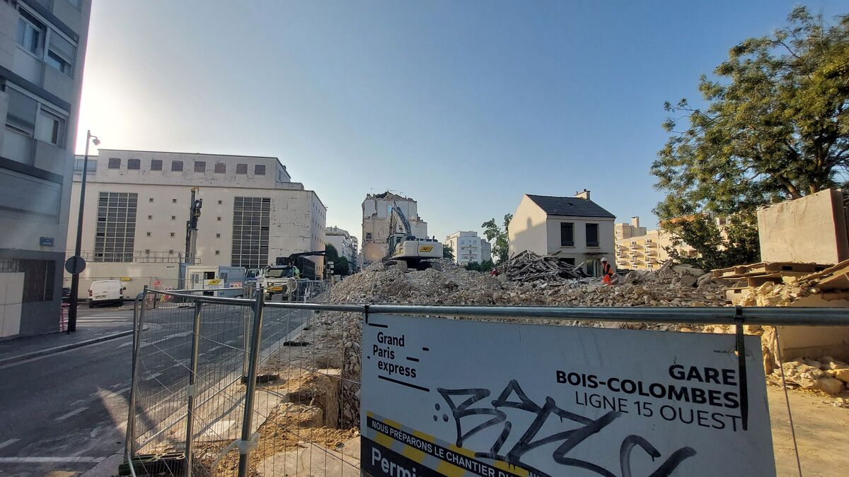 « On entre dans le dur » : le chantier du Grand Paris Express a commencé à Bois-Colombes… avec une nouvelle polémique