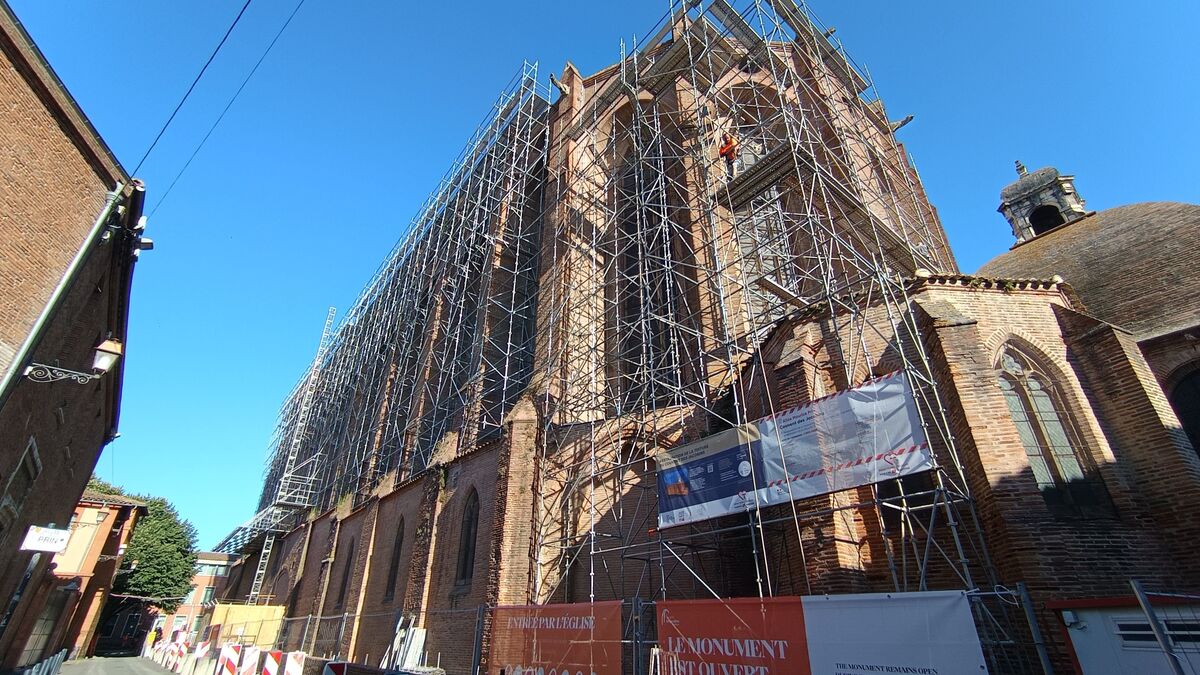 Emblématique de Toulouse, le couvent des Jacobins se refait une beauté