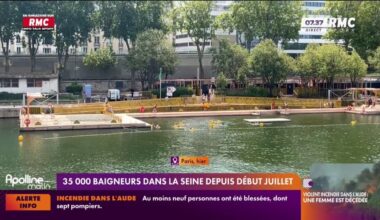 35.000 baigneurs déjà séduits par la baignade dans la Seine
