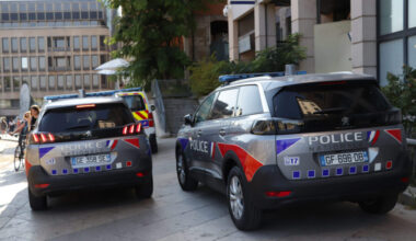 Police voitures Lyon