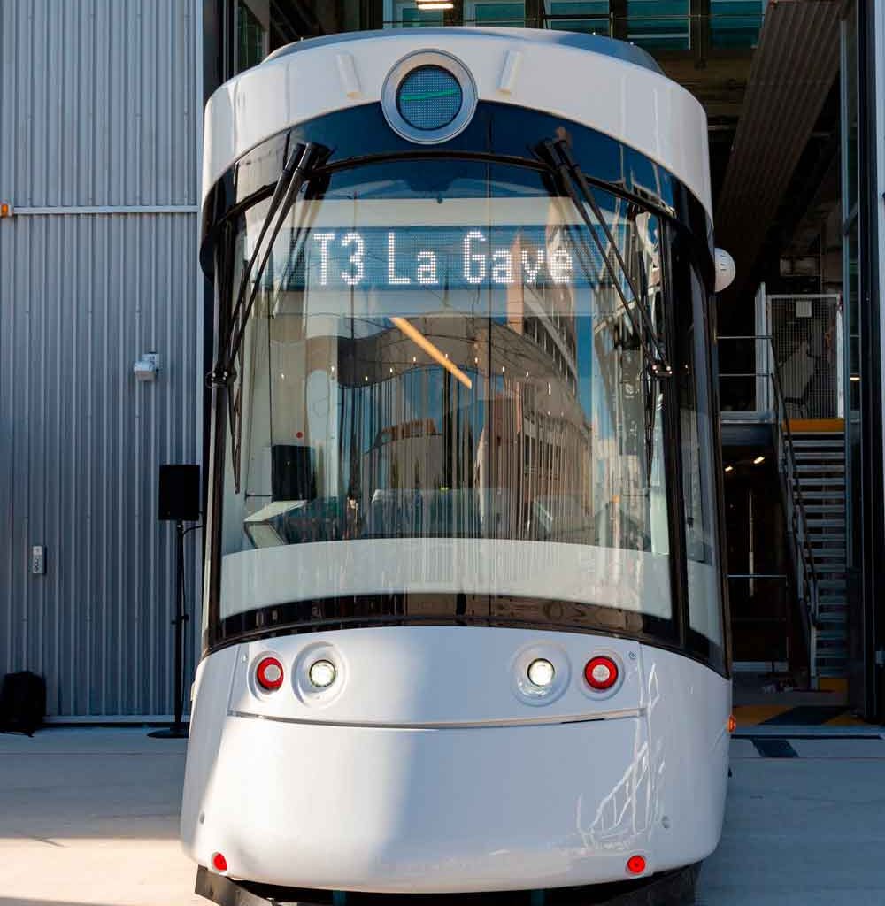 MARSEILLE : Première des rames de tramway pour l’extension de la ligne T3