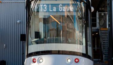 MARSEILLE : Première des rames de tramway pour l’extension de la ligne T3