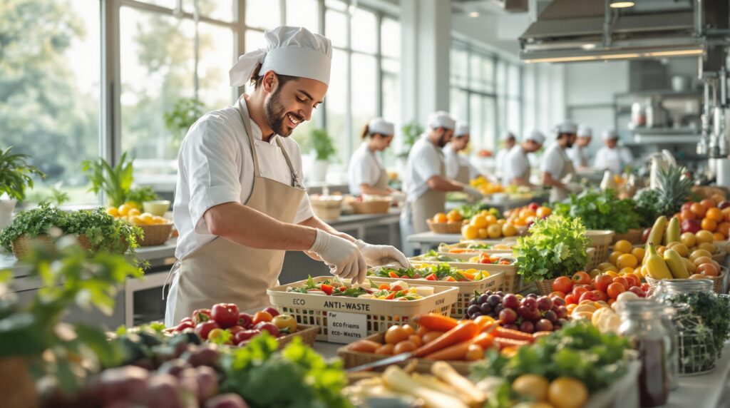 découvrez comment un hôpital près de rouen innove en luttant contre le gaspillage alimentaire en transformant les repas non consommés en paniers destinés à ses employés. une initiative responsable qui allie solidarité et durabilité.