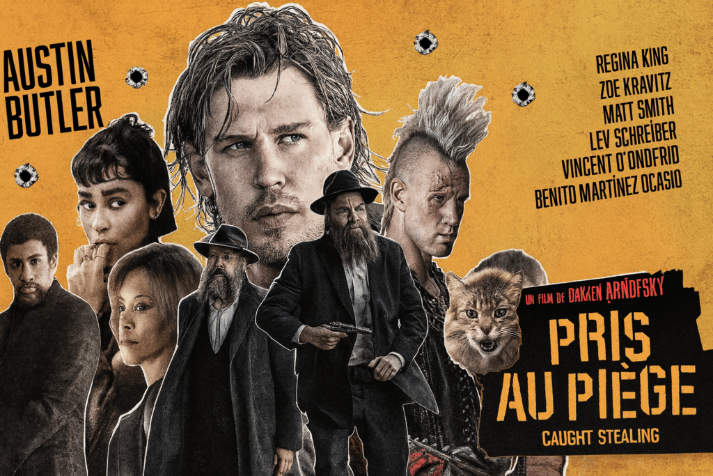 PRIS AU PIÈGE - CAUGHT STEALING EN AVANT-PREMIÈRE À SAINT-ÉTIENNE