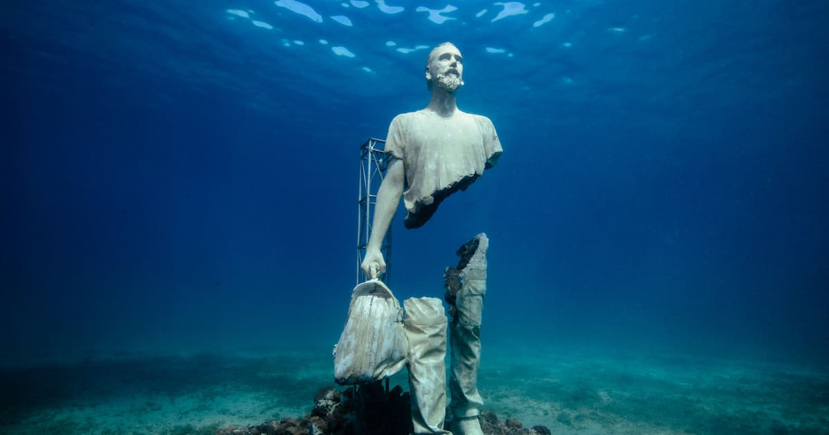Au musée subaquatique de Marseille, l’art en profondeurs – Libération