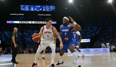 « C’est chouette de voir les pépites émerger » : Bercy transcende les Bleus, vainqueurs de l’Espagne (78-73)