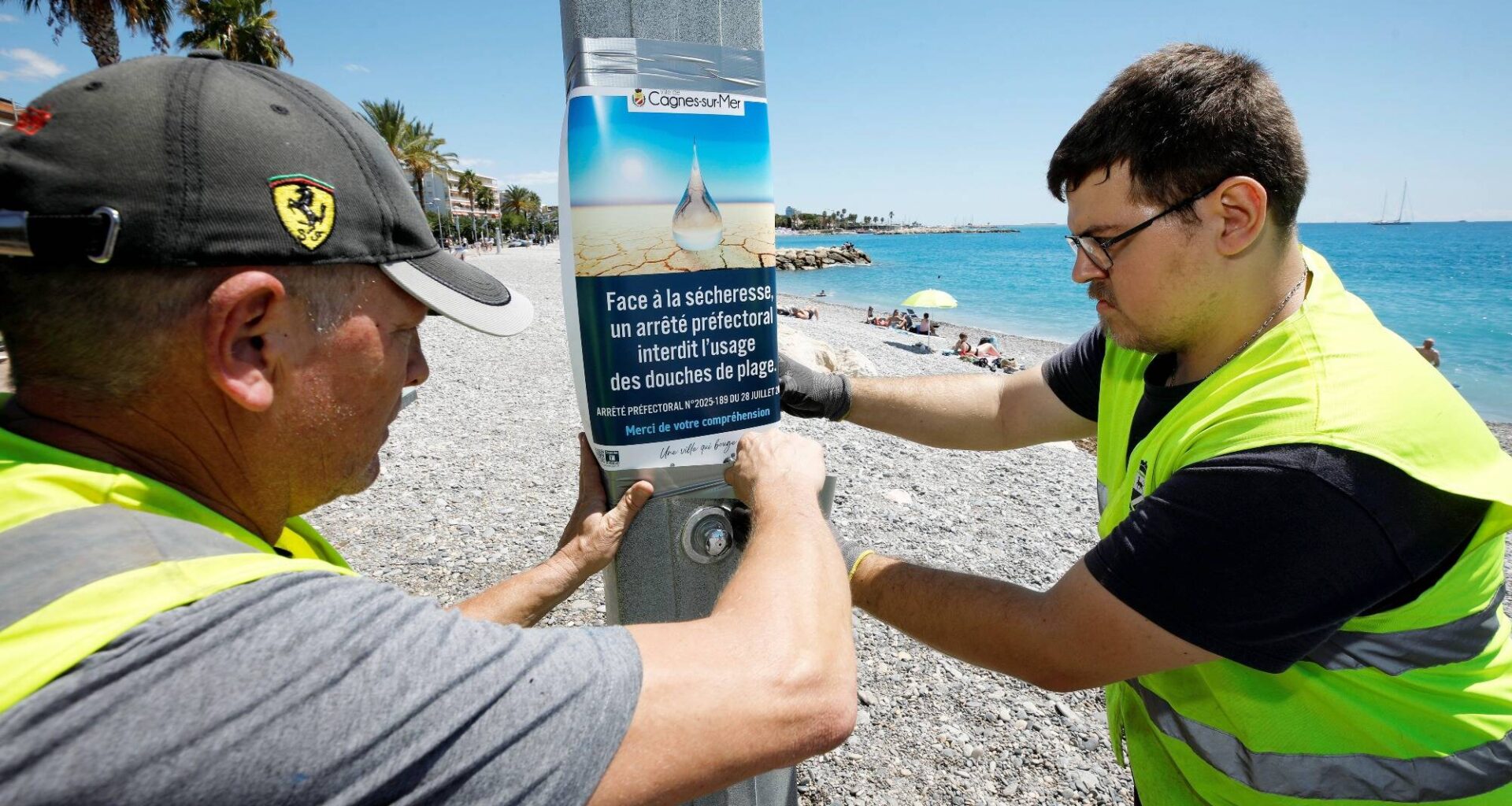 Alerte sécheresse: Cagnes-sur-Mer ferme ses douches de plage, quid des autres communes azuréennes? On fait le point