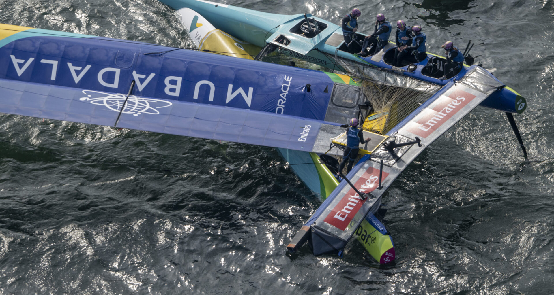 SAILGP. Les Brésiliens et les Français subissent des avaries sur leur bateau lors de l’entraînement du Grand Prix de Sassnitz, en Allemagne