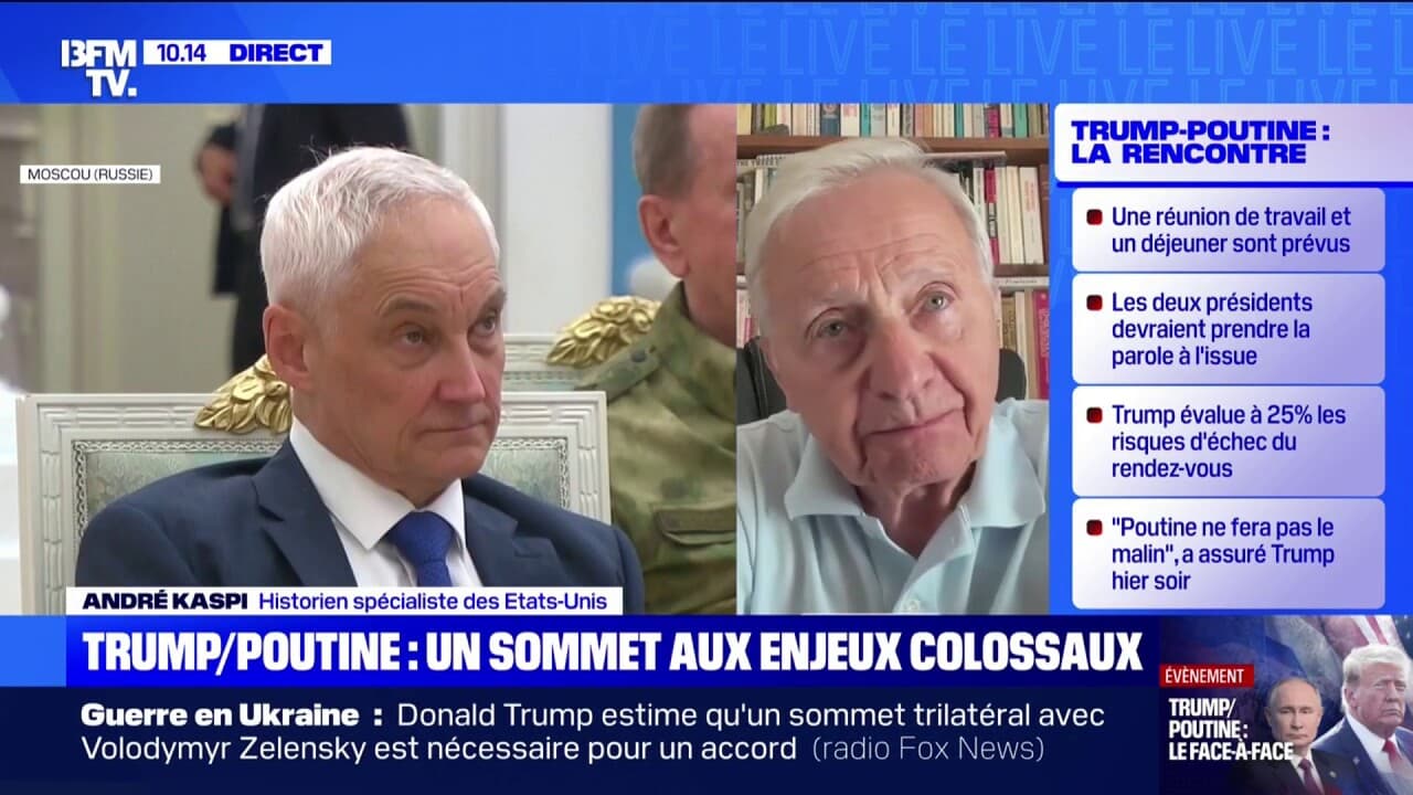 "La guerre en Ukraine n'est pas le seul problème qui sépare la Russie des États-Unis", assure André Kaspi (historien)