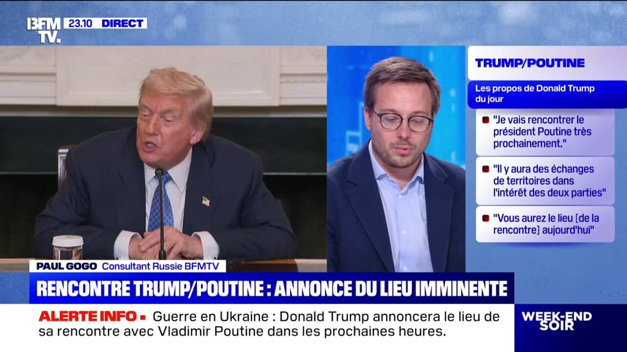 pour Paul Gogo, correspondant en Russie, ce sommet est vu comme "une victoire" pour le chef du Kremlin
