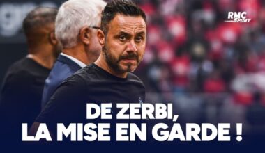 "Si on pense que les buts tombent du ciel...", De Zerbi met en garde ses joueurs