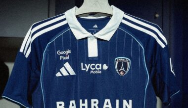 Ligue 1 : les nouveaux maillots du Paris FC en image