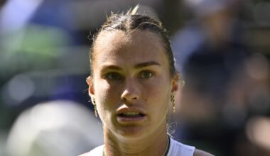 WTA - Cincinnati > Aryna Sabalenka n'a vraiment pas de chance