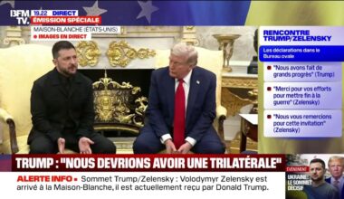 "Il faut arrêter la Russie" exhorte Volodymyr Zelensky, en direct de la Maison-Blanche