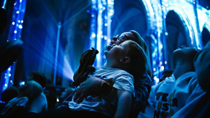 Spectacle de lumière à la Cathédrale Saint-André de Bordeaux