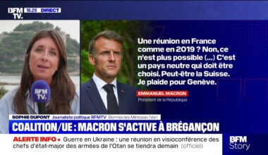 Story 3 : Coalition/UE, Macron s'active à Brégançon