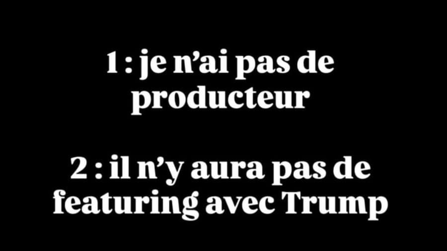 Story de Gims sur Instagram, le 23 juillet 2025.