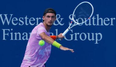 "un agneau" qui a cassé beaucoup de raquettes, qui est Térence Atmane, la révélation française du Masters 1000 de Cincinnati?
