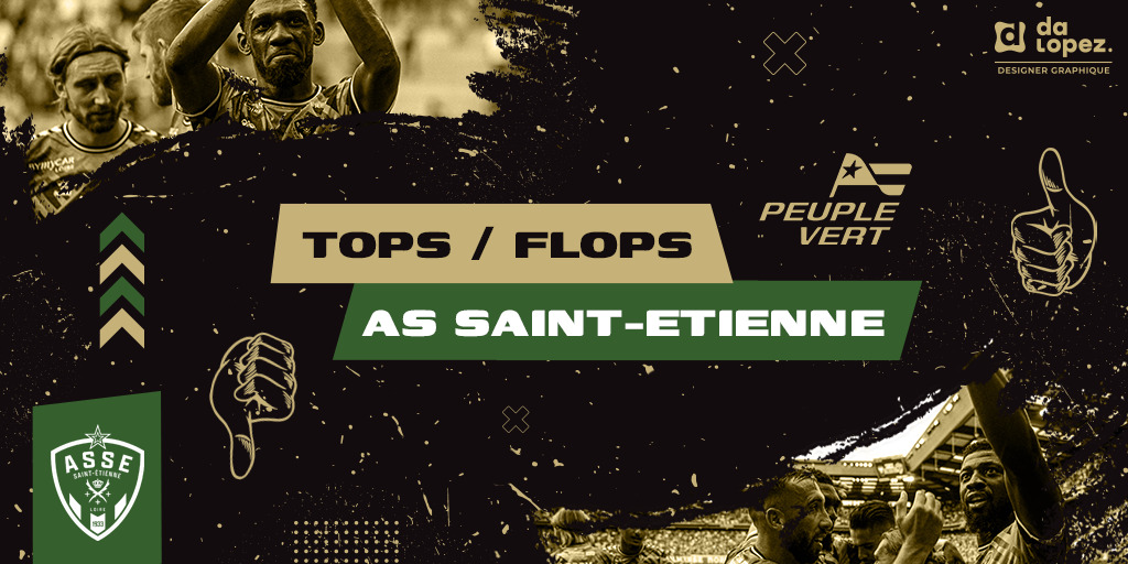 ASSE : Les tops/flops du match face à Grenoble