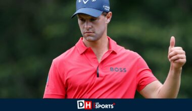 Golf: la Ryder Cup s'éloigne pour Thomas Detry