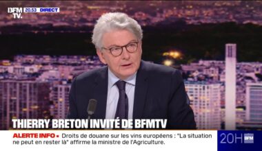 "Il faut qu'on comprenne désormais que nous sommes seuls", réagit Thierry Breton, ancien commissaire européen au Marché intérieur et ancien ministre de l'Économie