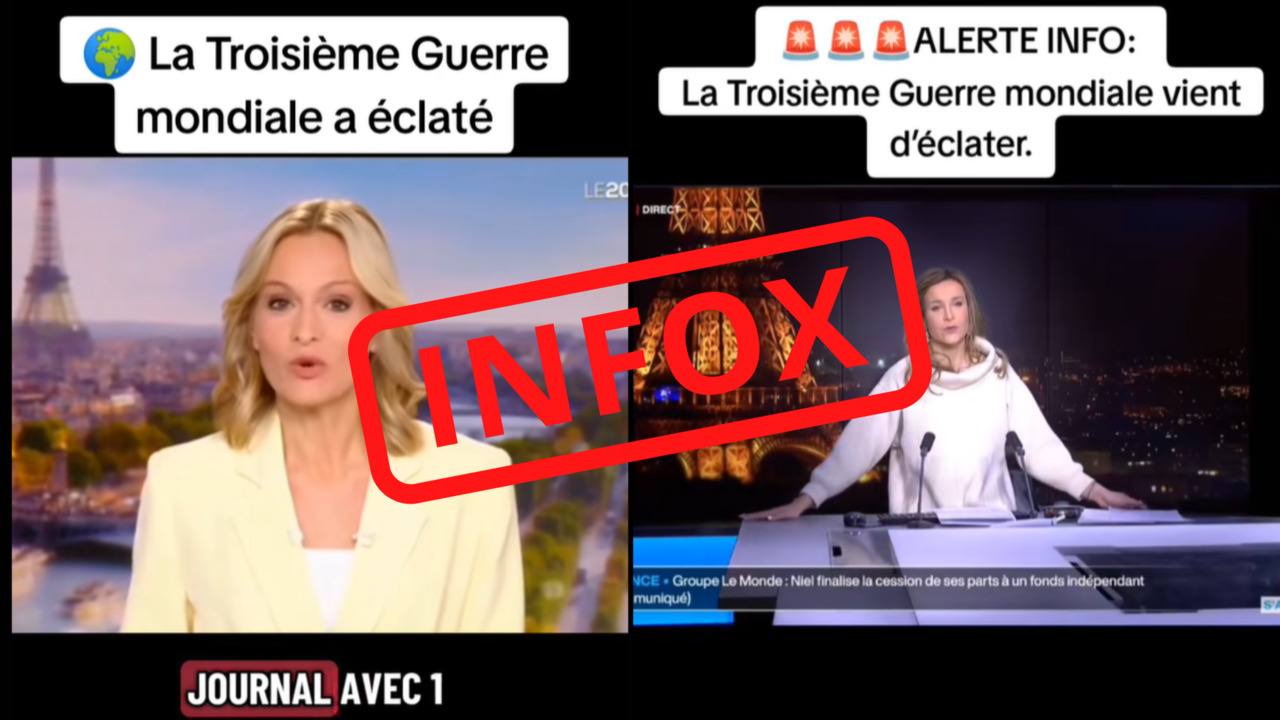 Guerre en Ukraine: une vague de faux journaux TV alimente la désinformation