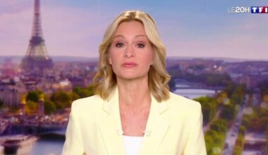 "Je l’aime éperdument", Audrey Crespo-Mara fond en larmes pour son dernier JT de TF1