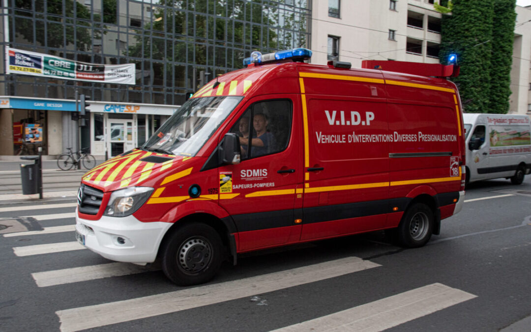 un homme grièvement blessé après un accident