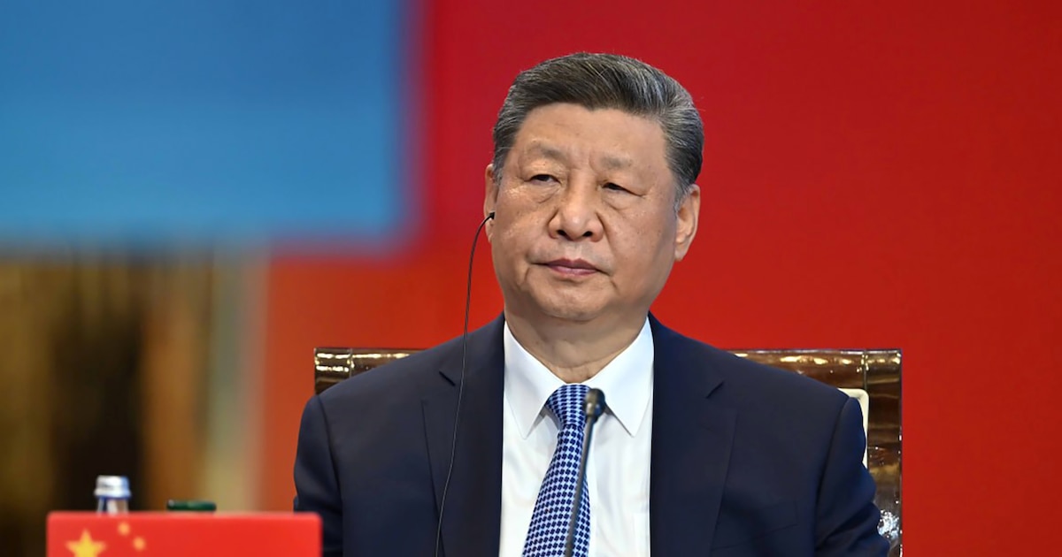 Photo fournie par le service de presse de la présidence kazakhe de Xi Jinping à Astana, la capitale kazakhe, le 17 juin 2025