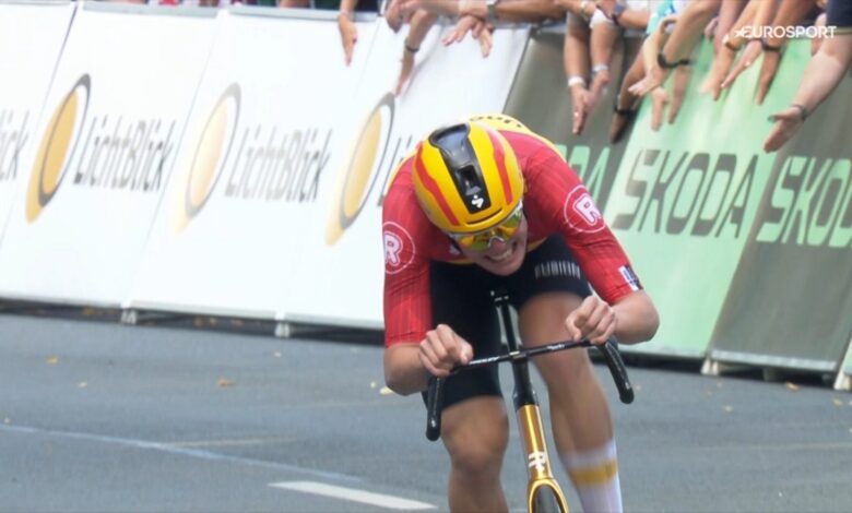 Tour d'Allemagne 2025, Søren Wærenskjold est le plus rapide dans le prologue