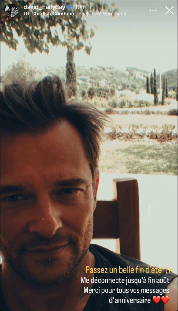 David Hallyday décide de tout arrêter et prévient ses fans