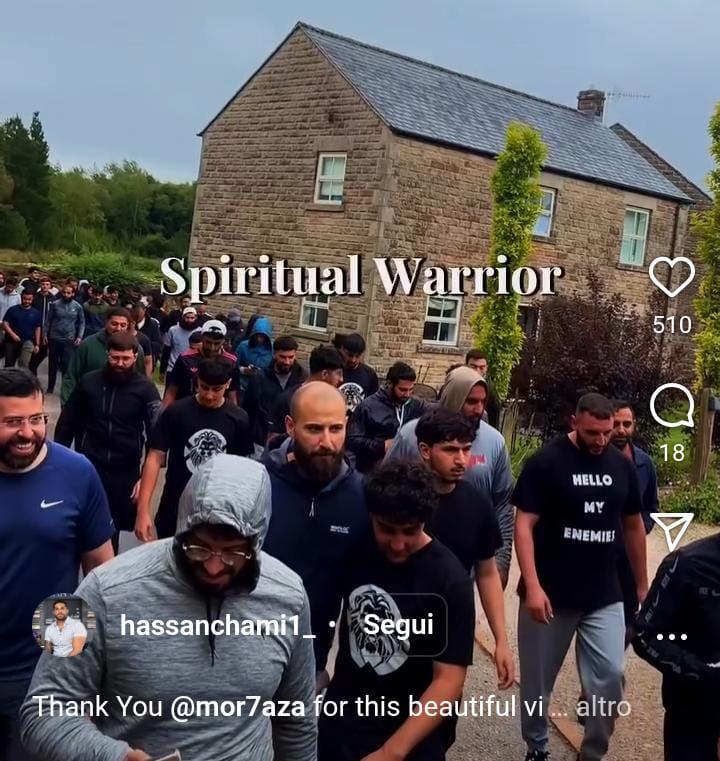 un camp d'entrainement musulman forme au combat physique et spirituel