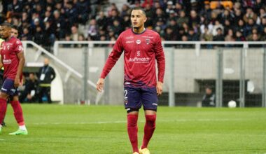 Mehdi ZEFFANE of Clermont during the Ligue 1 Uber Eats match between Clermont and Toulouse at Stade Gabriel Montpied on March 31, 2024 in Clermont-Ferrand, France.(Photo by Dave Winter/FEP/Icon Sport) - Photo by Icon Sport