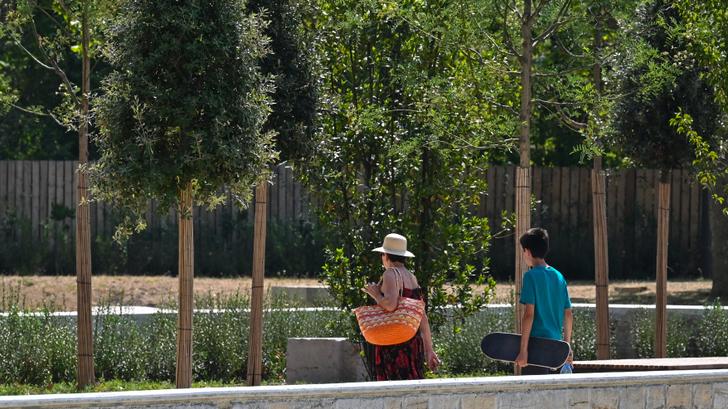 Le parc Blandan, à Lyon, reste ouvert pour une deuxième nuit consécutive, entre mervredi 13 août et jeudi 14 août. (Photo d’illustration du parc Blandan)