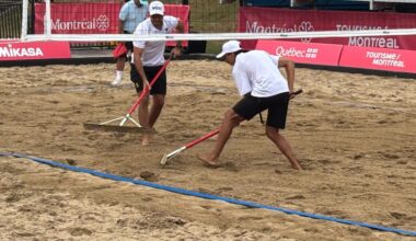 Volleyball de plage | « C’est comme la glace du Centre Bell »