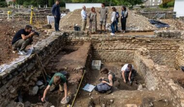 Près de Lyon, les archéologues découvrent un mausolée romain à l’allure impériale !