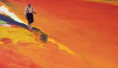 les peintures d’Olivier Debré à Dinard, de l’ombre à la lumière