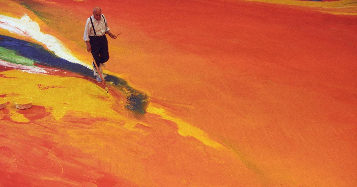 les peintures d’Olivier Debré à Dinard, de l’ombre à la lumière