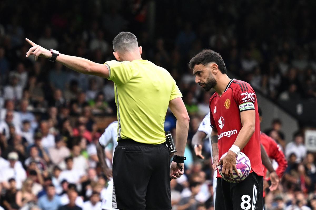 Bruno Fernandes a-t-il été vraiment gêné par l'arbitre avant son penalty manqué face à Fulham ? - L'Équipe