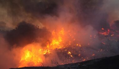 Aux Etats-Unis, un feu de végétation baptisé Canyon Fire s’étend en Californie, des milliers de personnes évacuées