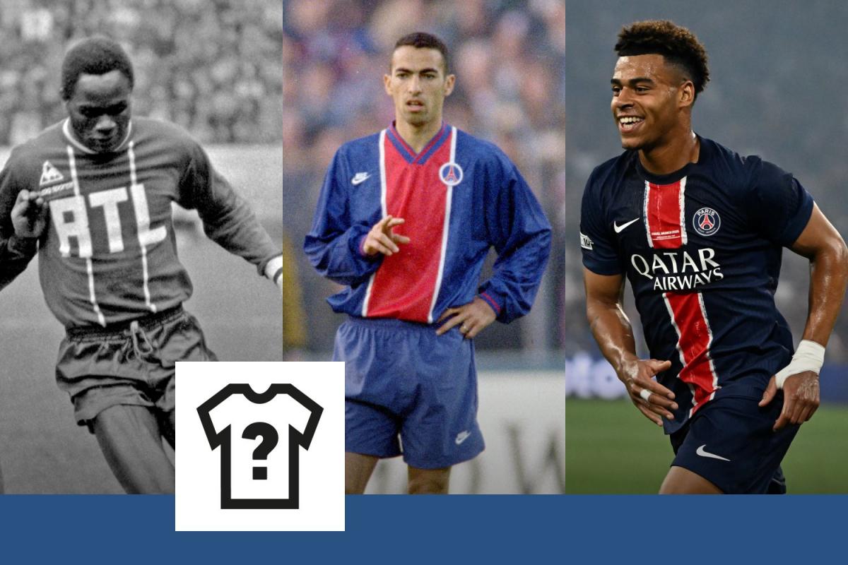 élisez le maillot le plus emblématique de l'histoire du PSG