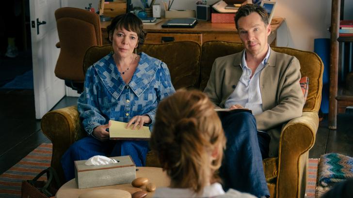Olivia Colman et Benedict Cumberbatch jouent un couple en instance de divorce dans « La Guerre des Rose ».