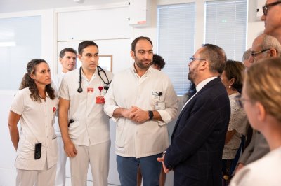 À Toulon, le ministre de la Santé au coeur des urgences de Sainte-Musse