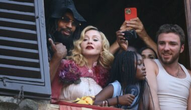 Pour ses 67 ans, Madonna entourée de ses enfants et son chéri en Italie