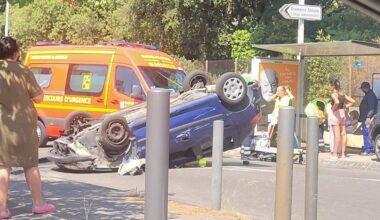 une femme et ses 3 enfants légèrement blessés