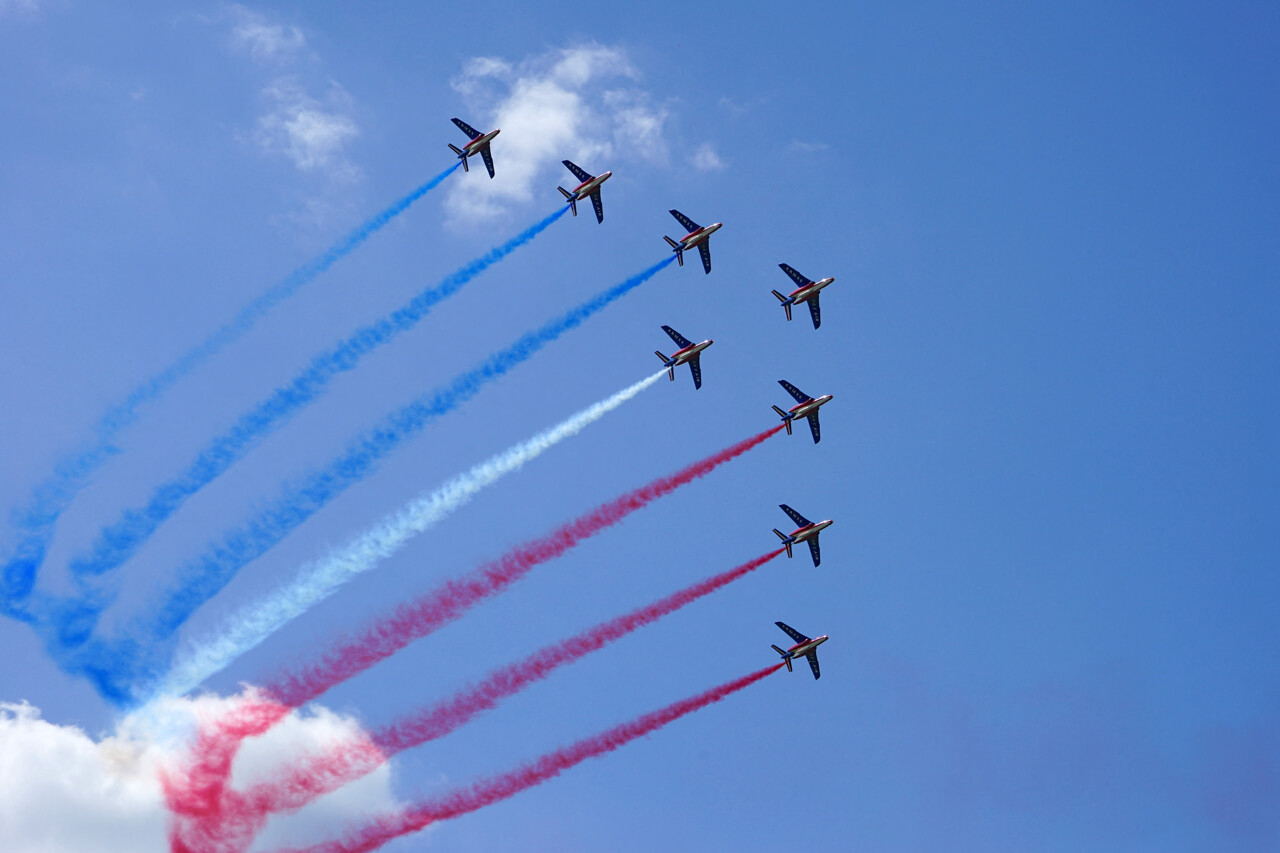 la Patrouille de France célébrera le 15 août à Toulon