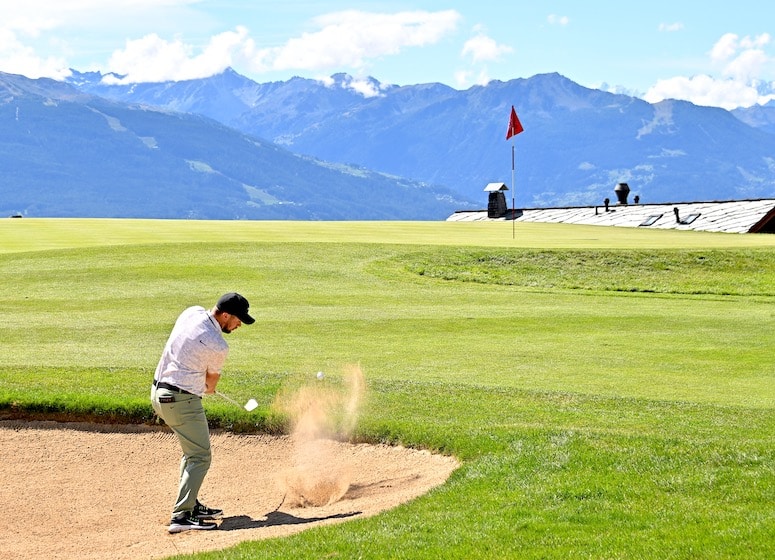 Entre panorama et chance d’eagle : tout savoir du trou signature du Golf de Crans-sur-Sierre
